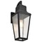 Nuvo Lawrence - 1 Light Large Wall Lantern - Matte Black with Clear Seeded Glass 60/8133 - alternate 7
